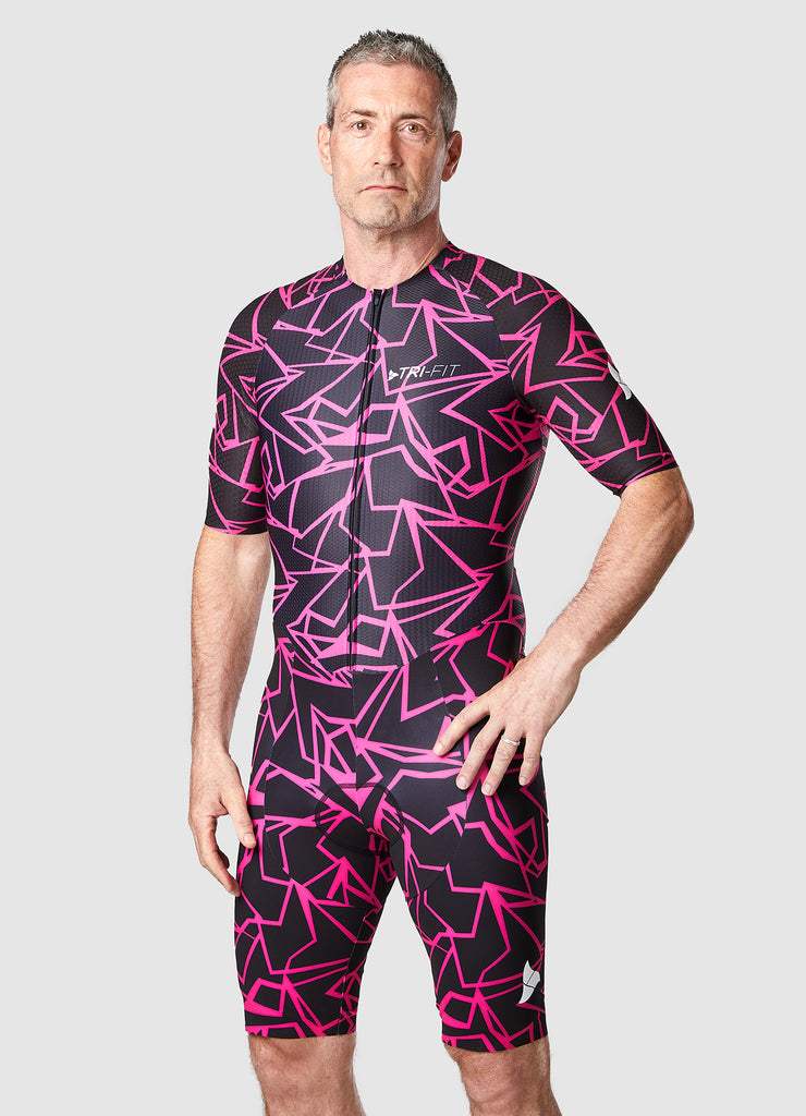 GEO LIGHTNING Men's Tri Suit, available in TRI Suit Bundles