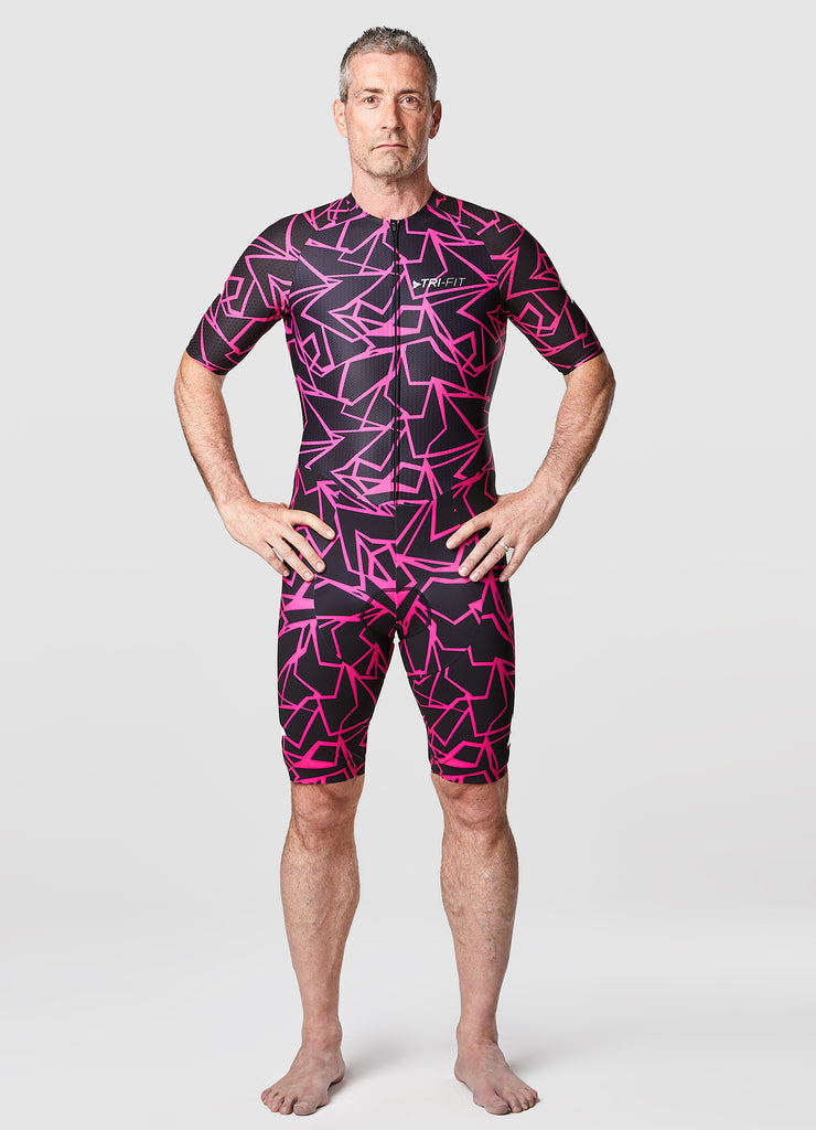 GEO LIGHTNING Men's Tri Suit, available in TRI Suit Bundles