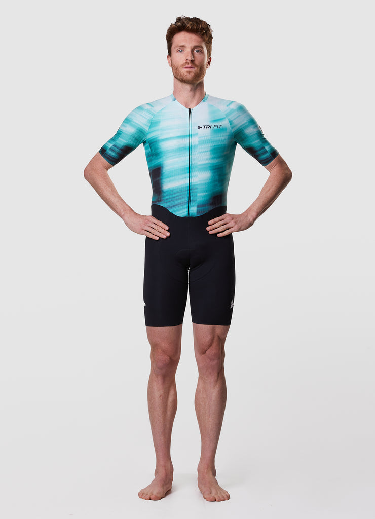 New Men's GEO MATRIX Edition tri suit available online now