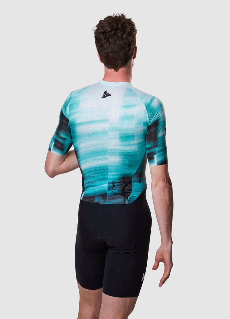 New Men's GEO MATRIX Edition tri suit available online now