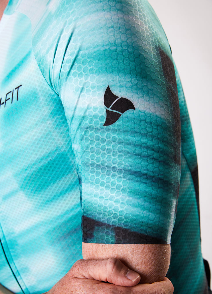 New Men's GEO MATRIX Edition tri suit available online now