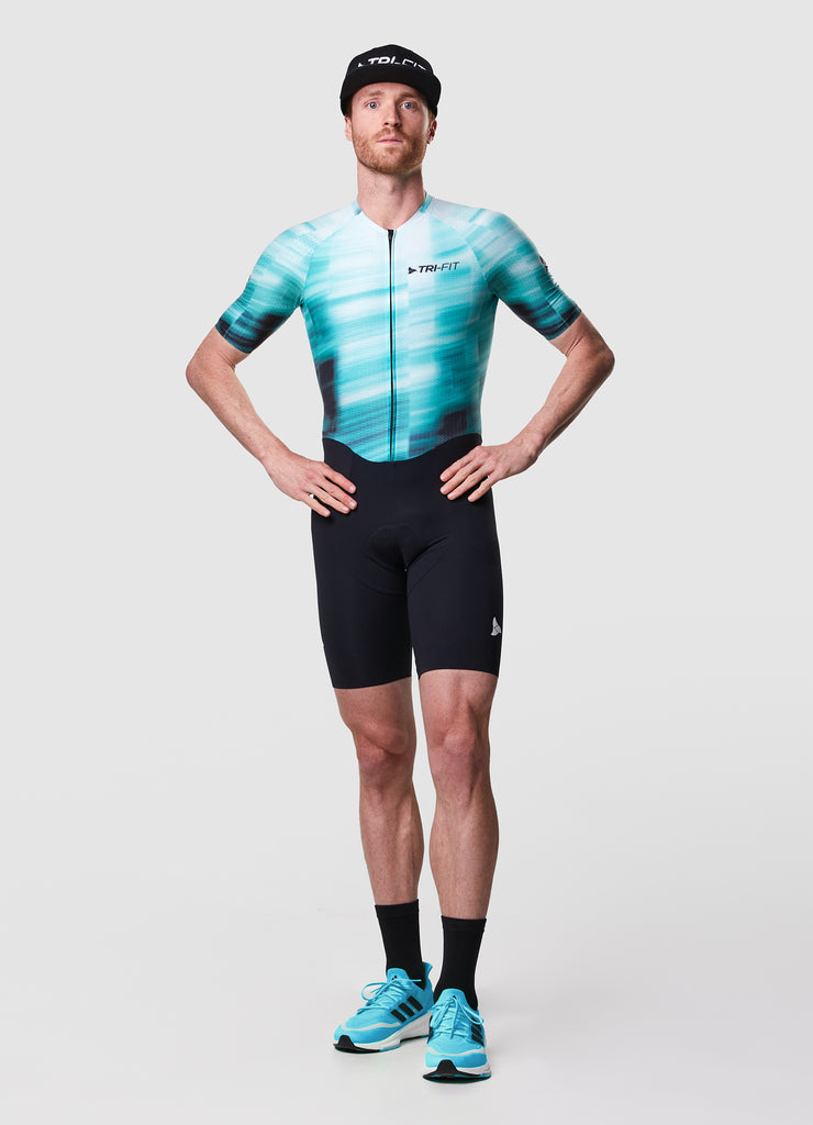 New GEO MATRIX Men's Tri Suit, available in TRI Suit Bundles