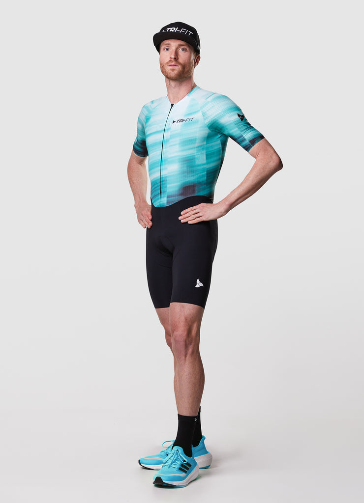 New GEO MATRIX Men's Tri Suit, available in TRI Suit Bundles