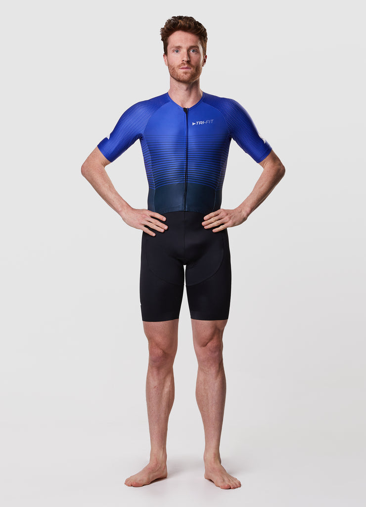 NEW EVO 2.3 NAVY Men's Tri Suit, available online now