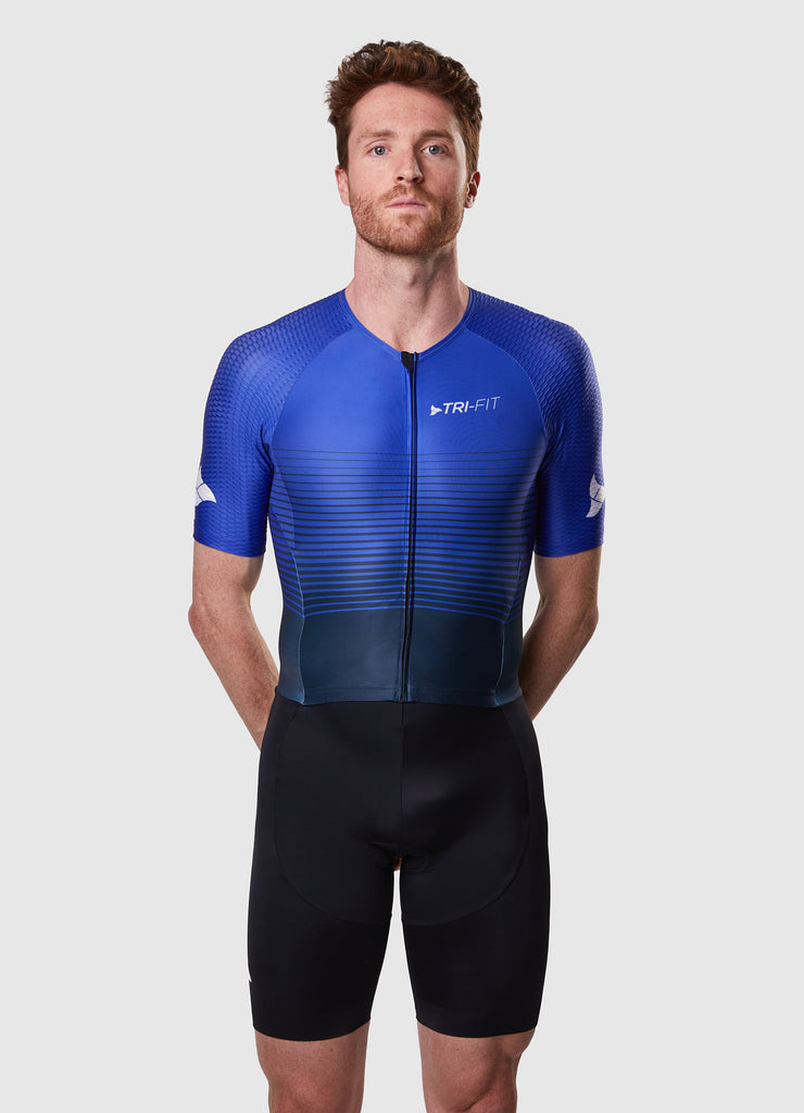 NEW EVO 2.3 NAVY Men's Tri Suit, available in TRI Suit Bundles