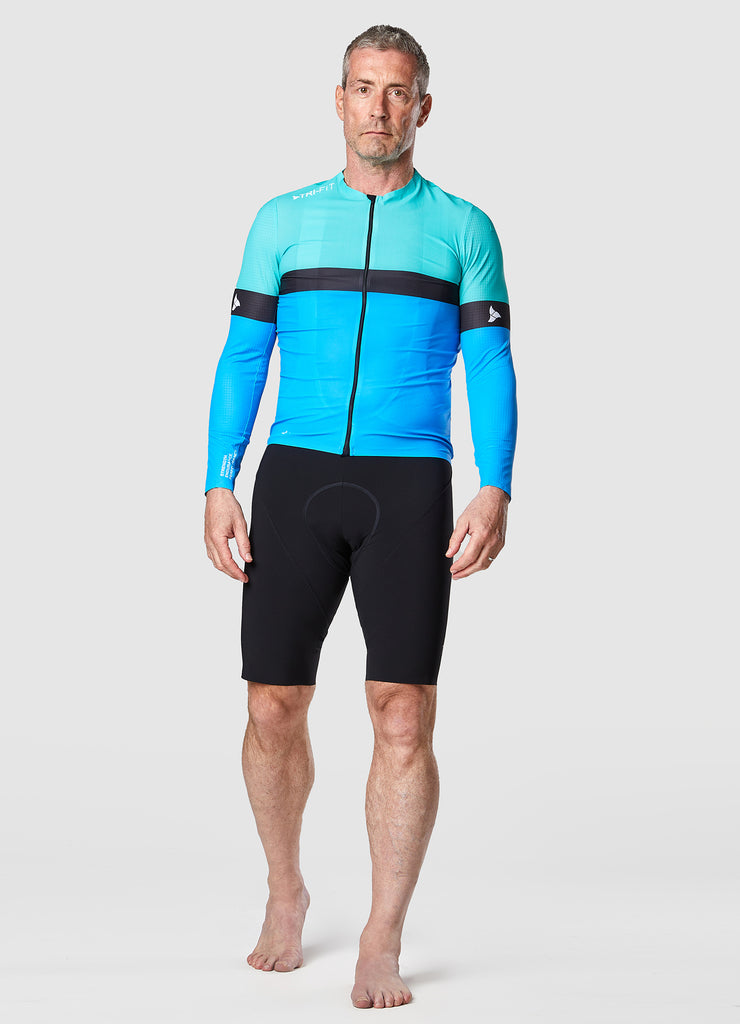 TRI-FIT SYKL PRO Earth Long Sleeve Men's Cycling Jersey, available now