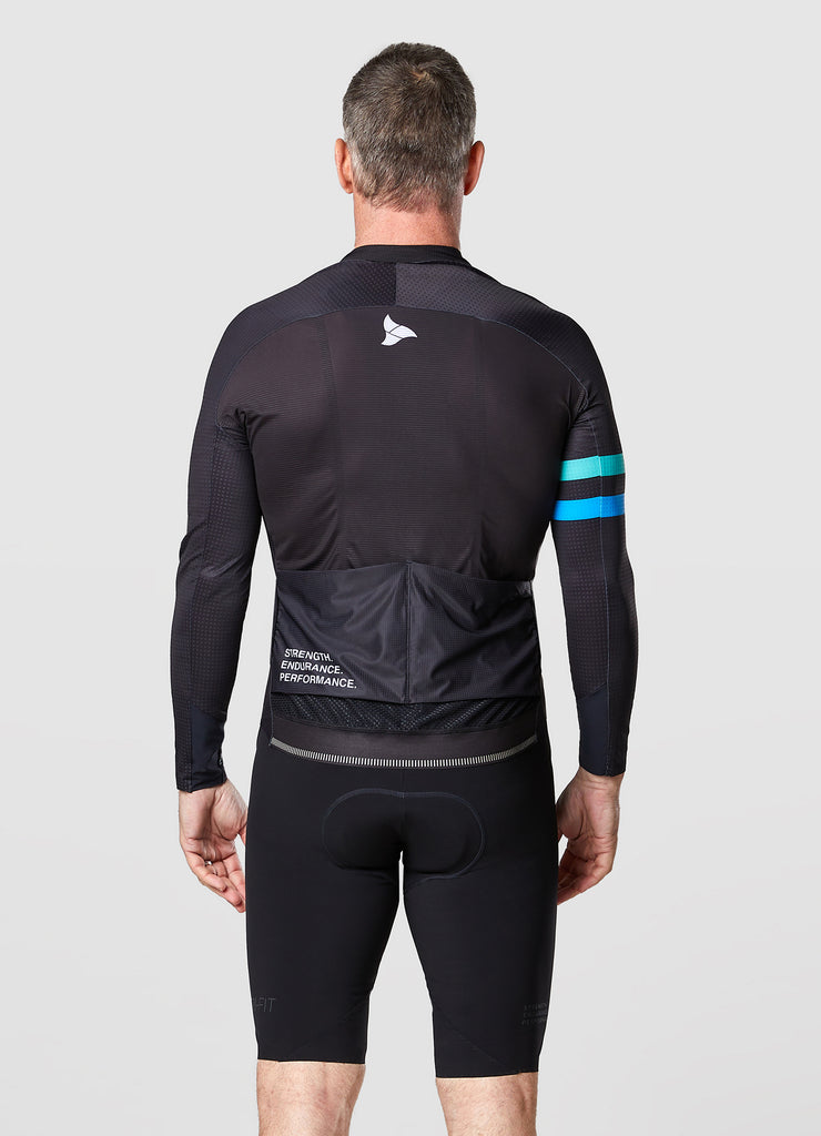 TRI-FIT SYKL PRO BLACK EDITION Bundle LS Men's Cycling Apparel, available now