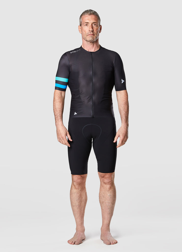 TRI-FIT SYKL PRO BLACK EDITION Bundle Short Sleeve Men's Cycling Jersey, available now