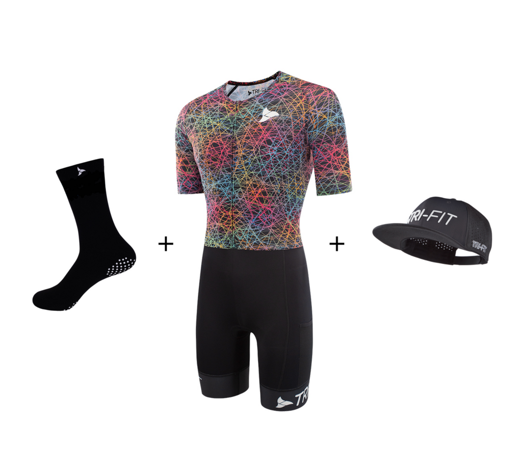 TRI-FIT LIBERTY Men's tri suit. Available as part of the LIBERTY tri suit bundle