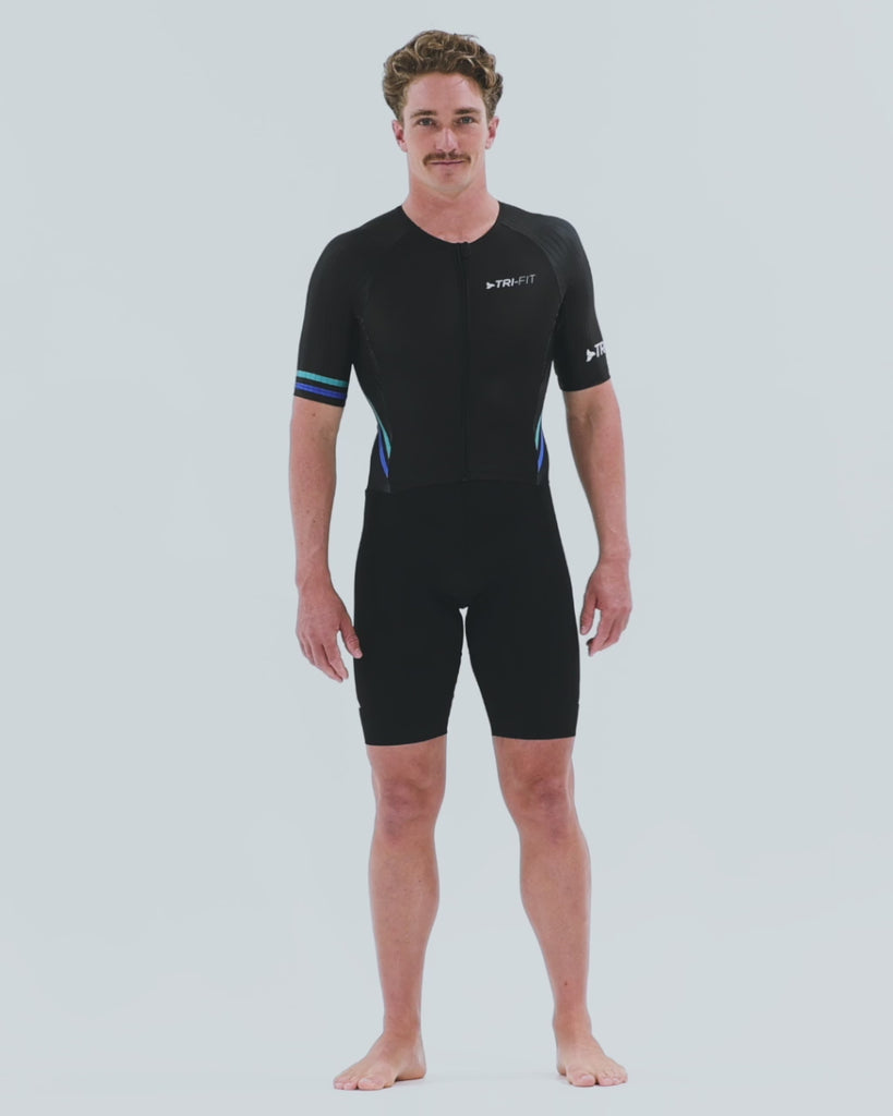 EVO NEXT GEN BLACK EDITION Men's Tri Suit, available in TRI Suit Bundles