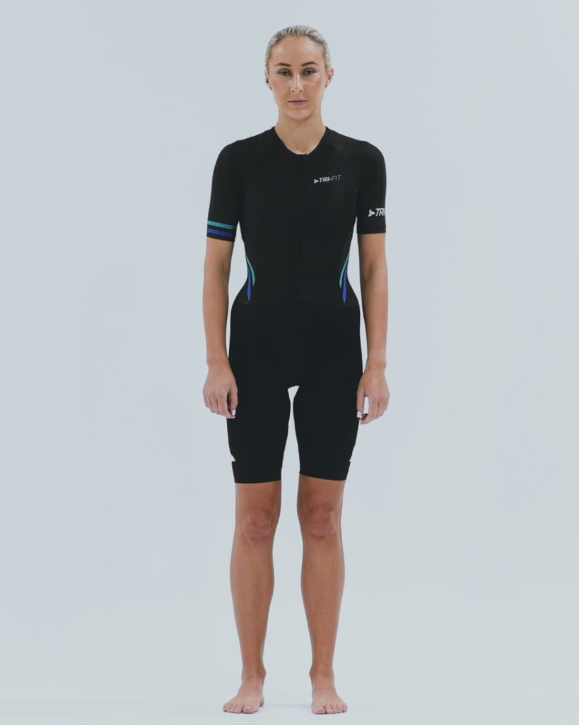 EVO NEXT GEN BLACK EDITION Women's Tri Suit, available in TRI Suit Bundles